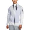 Sweatshirts Men's White Hooded Moderate Cardigan DQ4788-085