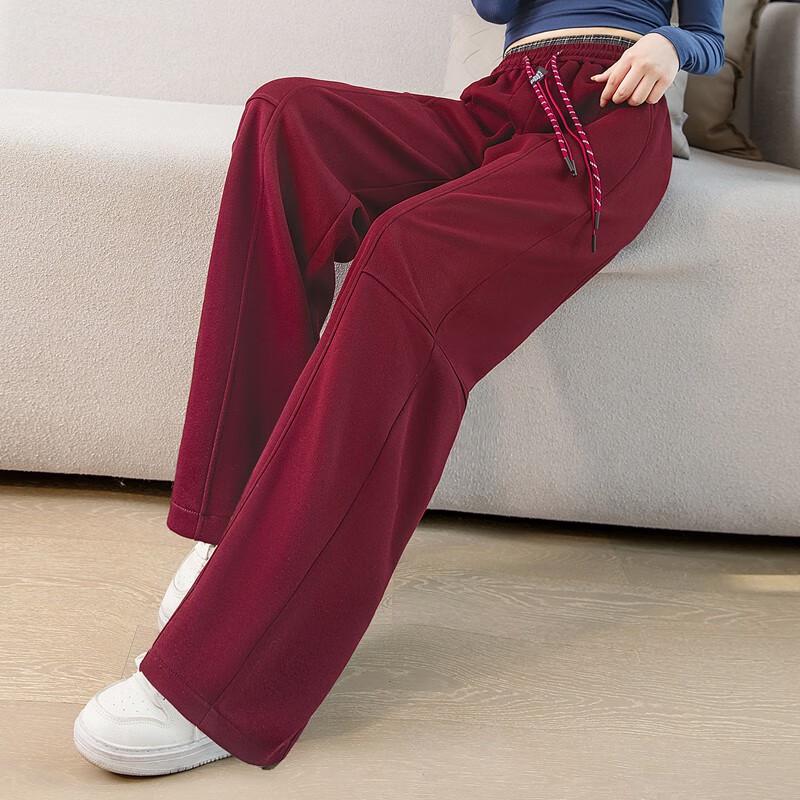 Women's Loose Fit High-Waist Drawstring Casual Pants