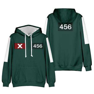 NEW Fashion for Fans of Squid Game Season 2 Graphic Printed Sweatshirt Outdoor Sport Cosplay Pullovers Hoodie Cosplay Costume