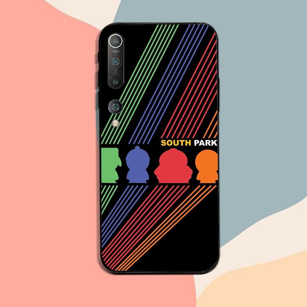 Cartoon-S-Souths-P-Park Phone Case For Xiaomi 11 Redmi Note 11 5G 8T 9A 9 10T Note8Pro Note9 12SUltra Black Case