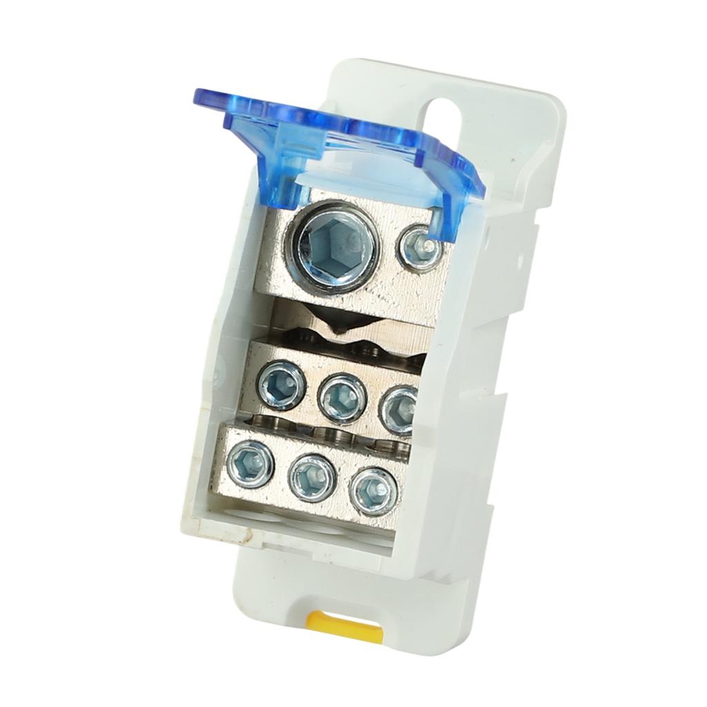 80A ~500A Electric Split Din Rail Terminal Block Junction Box Power Wire Electrical Connector Terminal Block Connector