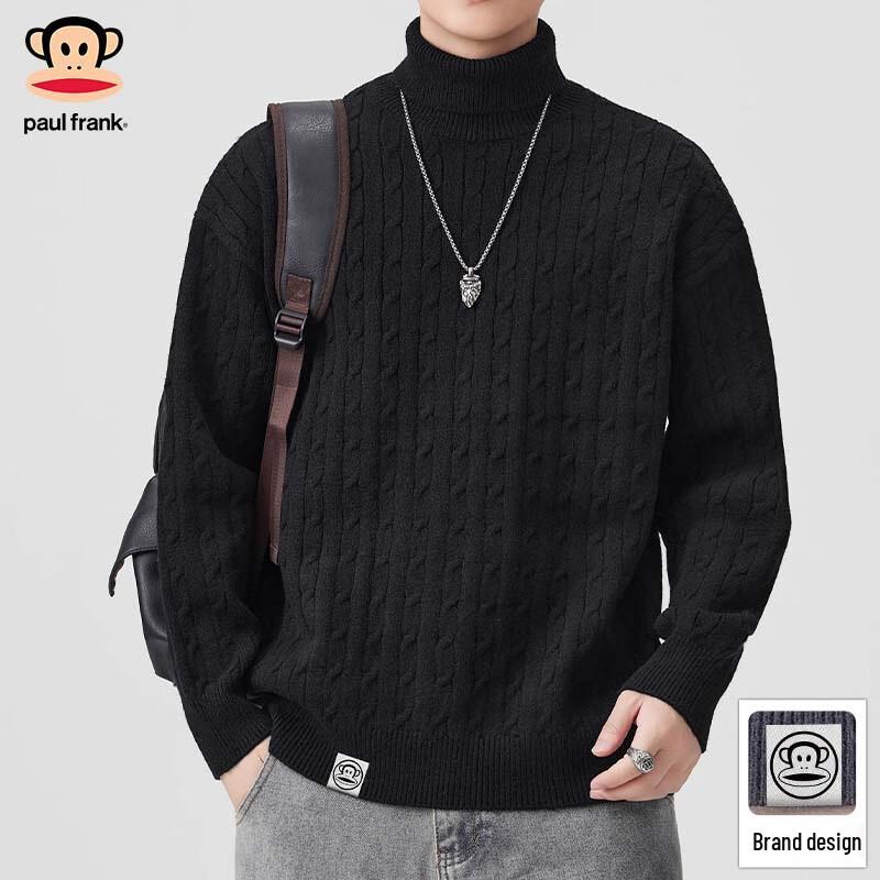 Paul Frank Men's High-Neck Loose Fit Sweater