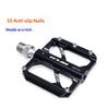 GUB GC071 GZ 1 Pair Aluminum Alloy Pedals Anti Slip Triple Bearing Pedals with Hex Wrench for Mountain/Road Bike