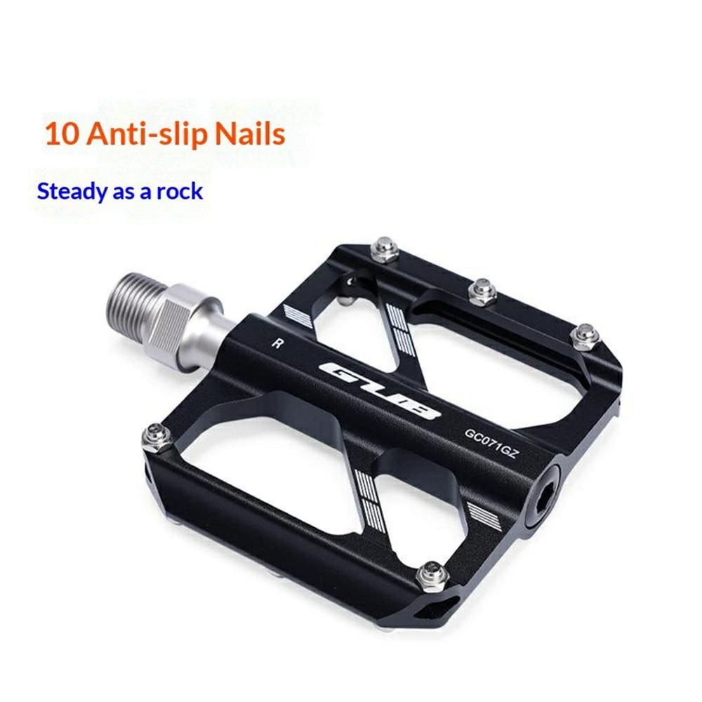 GUB GC071 GZ 1 Pair Aluminum Alloy Pedals Anti Slip Triple Bearing Pedals with Hex Wrench for Mountain/Road Bike