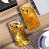 The golden red phoenix For Samsung A 31 32 A33 A34 35 14 A15 13 16 25 26 50 52 53 54 55 56 70 71 72 73 Golden glass phone case