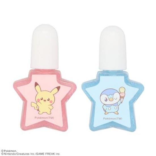 Shobido Kireido Pocket Monster Poke Peace Glitter Makeup Set Lip Gloss Hologram Stickers Nail Eyeshadow Palette Pokemon
