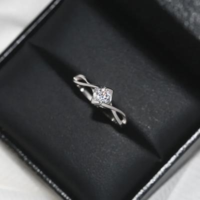 Shiny AAA Zircon Wedding Rings for Women Silver Color Crystals Engagement Rings Female Anel Bague Femme  Gift