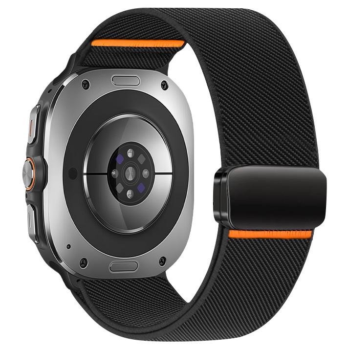 Samsung Ultra Compatible Magnetic Clasp Elastic Nylon Watch Band