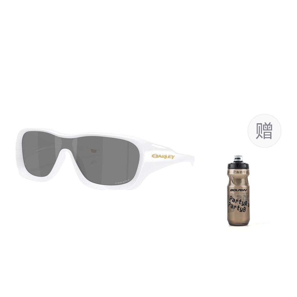 Oakley De La Salle Casual Sports Injection Molded Irregular Sunglasses Unisex sunglasses 9493---DE-LA-SALLE