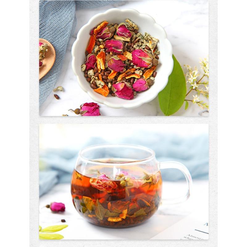 150g Rose Lotus Leaf Tea Te Blomma Grass Tea Box Winter Melon Lotus Leaf Tea