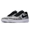Nike Air Force 1 Flyknit 2 Schwarz Pure Platinum Sneaker AV3042-001
