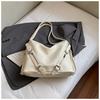 Bolsa Tote Tendência Grande Capacidade Estilo Locomotiva Feminina Outono Nova Aluna Aula Trajeto Dupla Alça Bolsa Mensageiro
