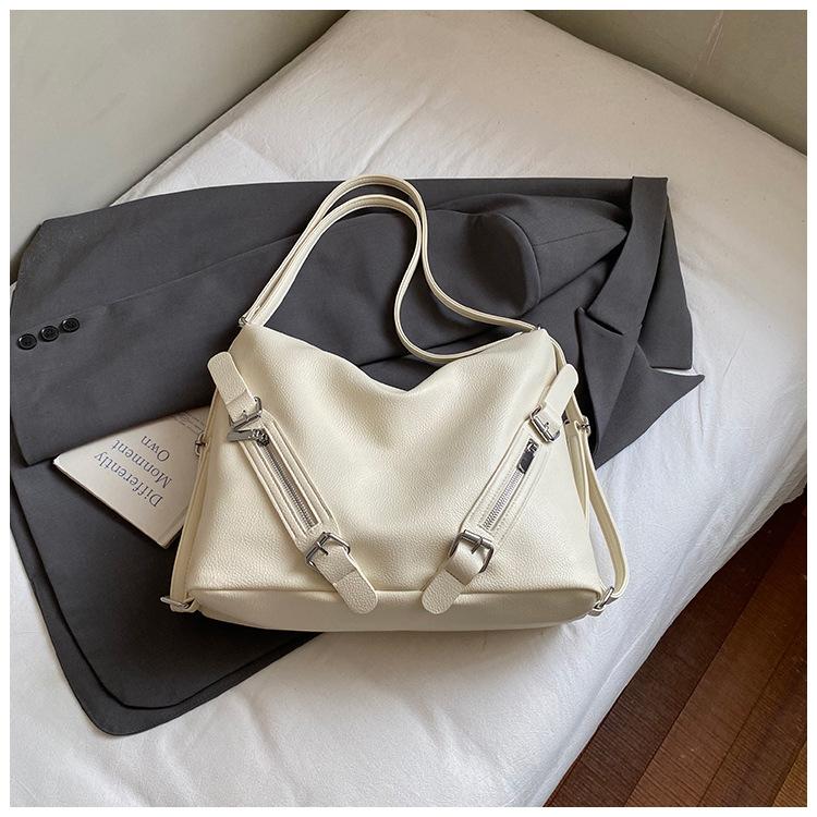 

Вместительная трендовая сумка-тоут с локомотивным принтом, женская, новая коллекция осень 2025, для студентов, для поездок на работу, с двойным плечевым ремнем, сумка-мессенджер