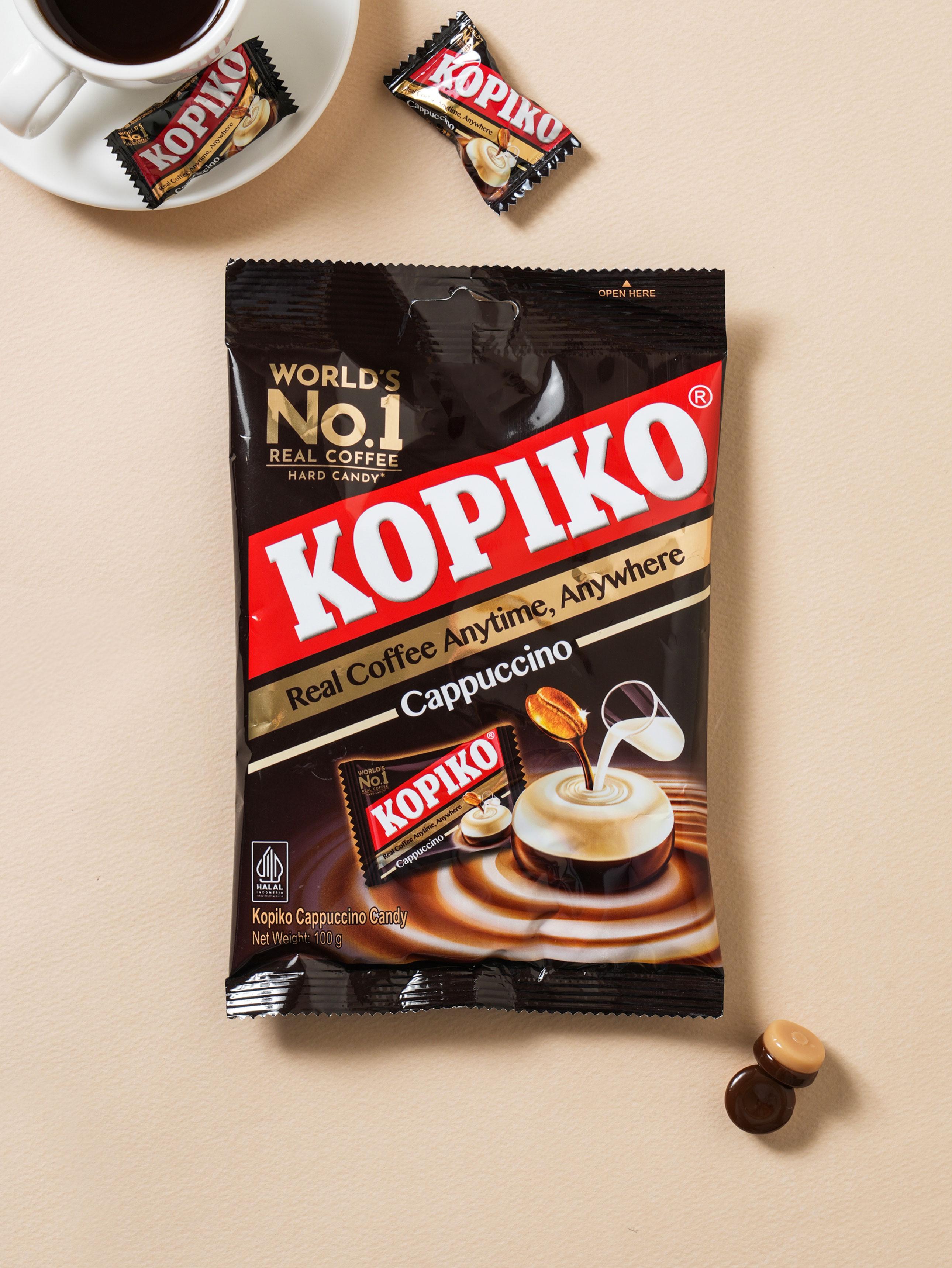 Kopiko Cappuccino Flavor Coffee Candy 100g 1ea
