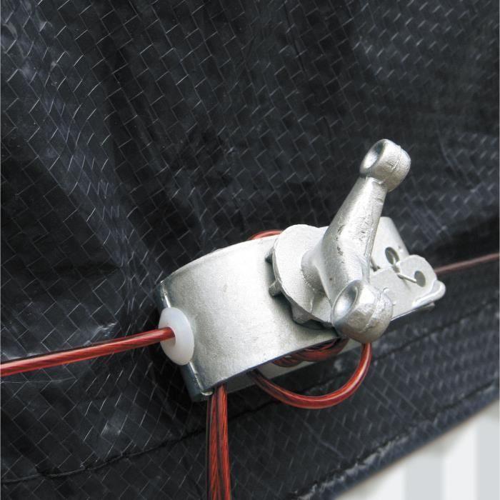 GRE - Bâche d'hivernage pour piscine tubulaire hors sol ronde Ø3,50m - 120g/m² - Protège des débris et diminue l'évaporation