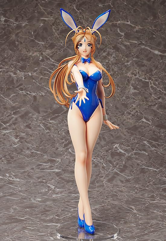 Min Gudinne Belldandy Barfot Kanin skala plast malt ferdig figur Ah! Ver. 1/4