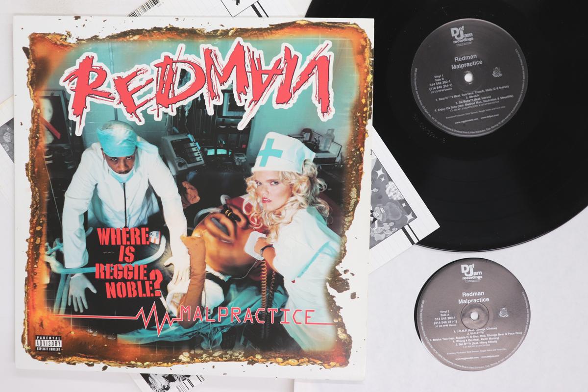 Виниловая пластинка REDMAN  Malpractice 3145483811 DEF JAM 2001 US Rap HipHopRB Б/у