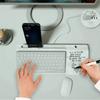 Kunststoff Memo Tastaturständer Glas Memoboard Heißspeicher Whiteboard Desktop