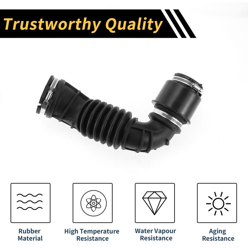 X Autohaux Engine Air Intake Hose for Buick Encore 2013 No.95135922 Rubber 1 Pc
