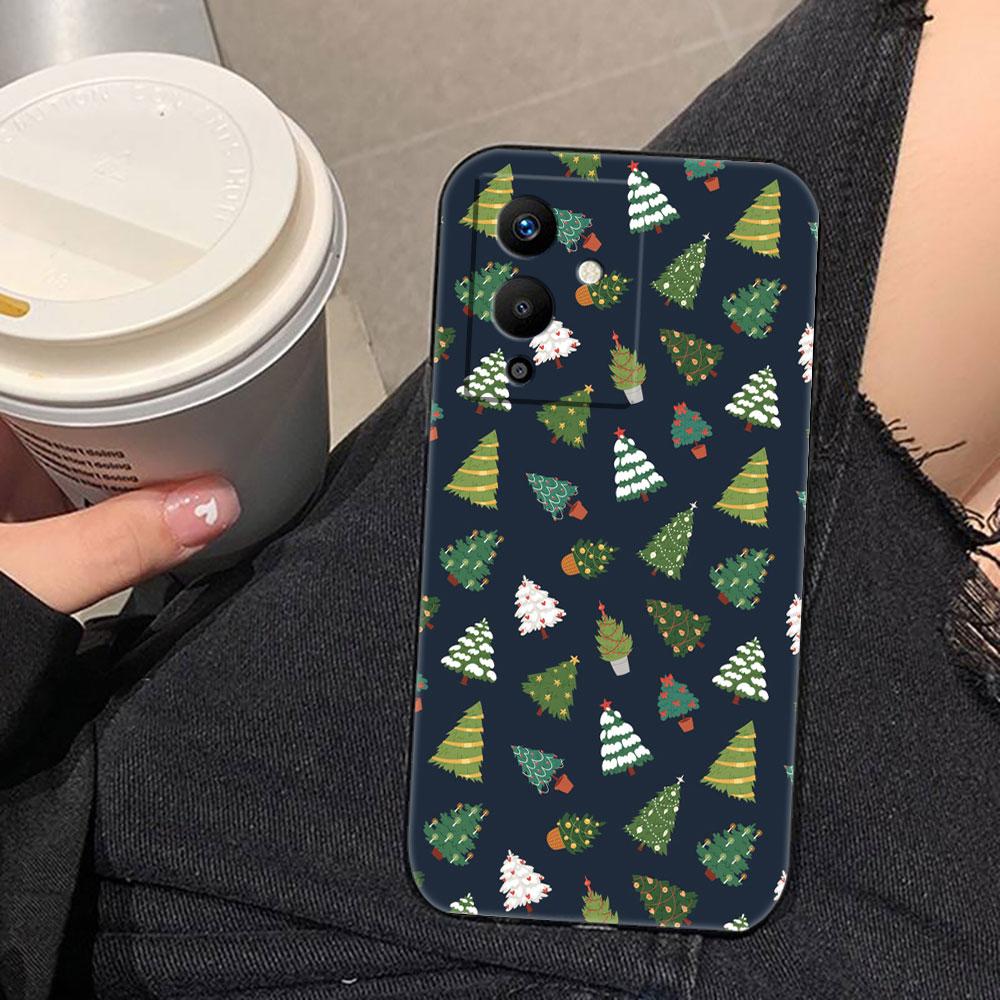 

Merry Christmas, Santa Hat Cover Phone Case For Infinix TECNO POP SPARK SMART 5 6 7 8 9 CAMON 15 16 17 20 20C 30 30C TPU Case TECNOSPARK30C