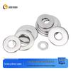 Heavy-Duty Galvanized Flat Washer with Large Outer Diameter