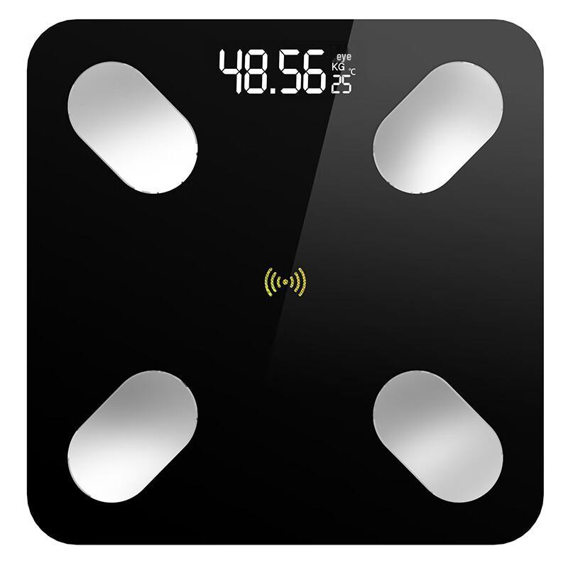 

TUY Smart Body Fat Scale BF8001 Black Battery Powered