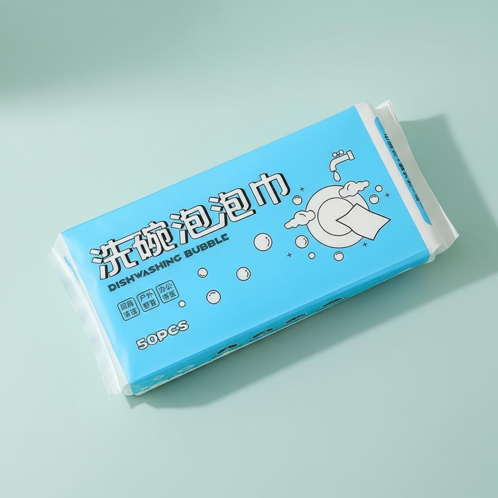 20x20cm Non-Woven Dishwashing Cloth With Cleaning-Agent Durable And Absorbent Cloth For Kitchen Use