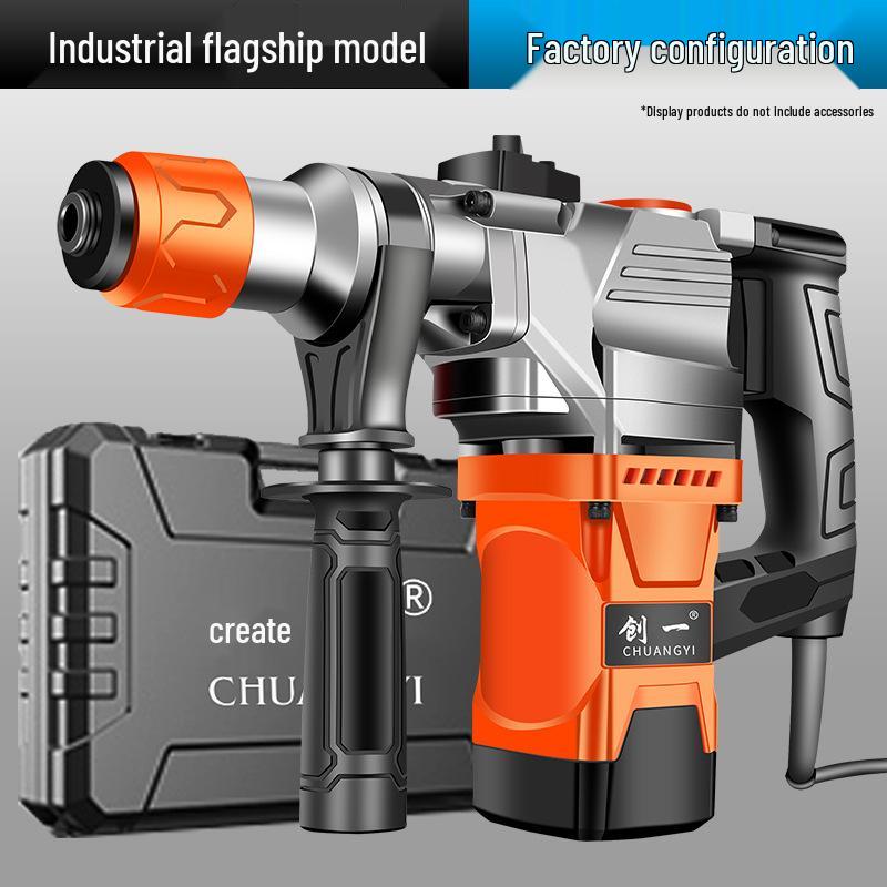 Chuangyi High-Power Multifunctional Electric Hammer and Impact Drill for Wood and Concrete Drilling