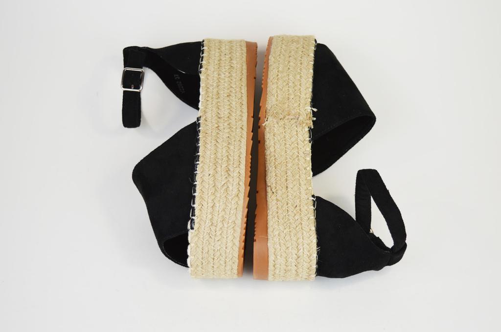 Sandals Yes Mile 2202 38 Black Velor