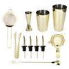 11Pcs/Set Cocktail Shaker Set Stainless Steel Wine Drink Mixer Bartender Tools for Home Bar Club