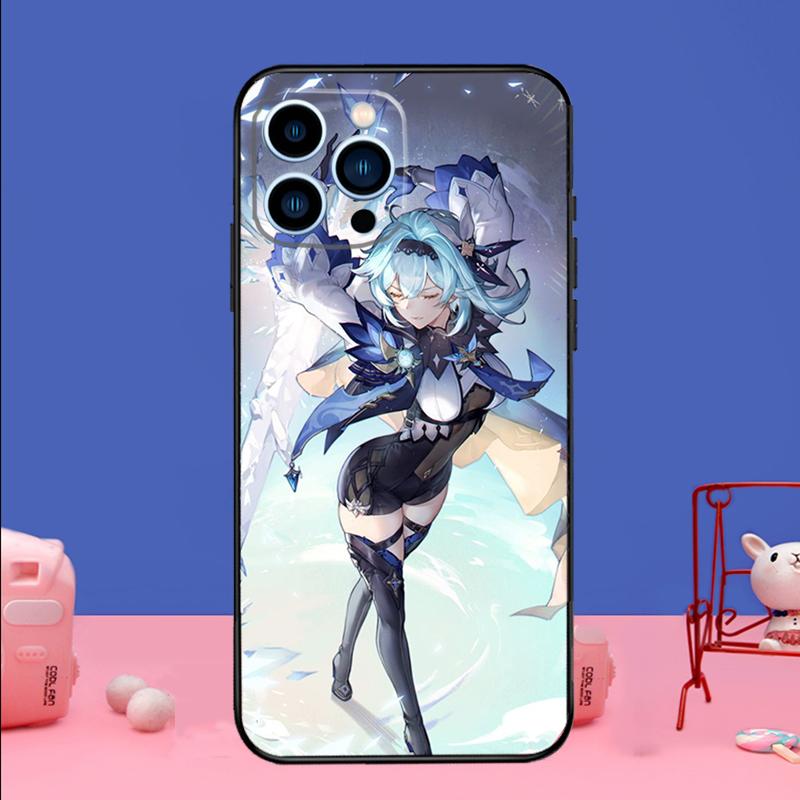 Genshin Impact GanYu Game Phone Case For iPhone 16 15 14 13 12 11 17 Pro Max Plus 12 13 mini 16e 17 Air Bumper Cover