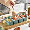 Plateau Congélateur pour Cubes de Bouillon avec Couvercle Libération Facile Récipient de Congélation Récipients pour Congélateur de Soupe pour Sauce Bouillon Riz Liquide Restes