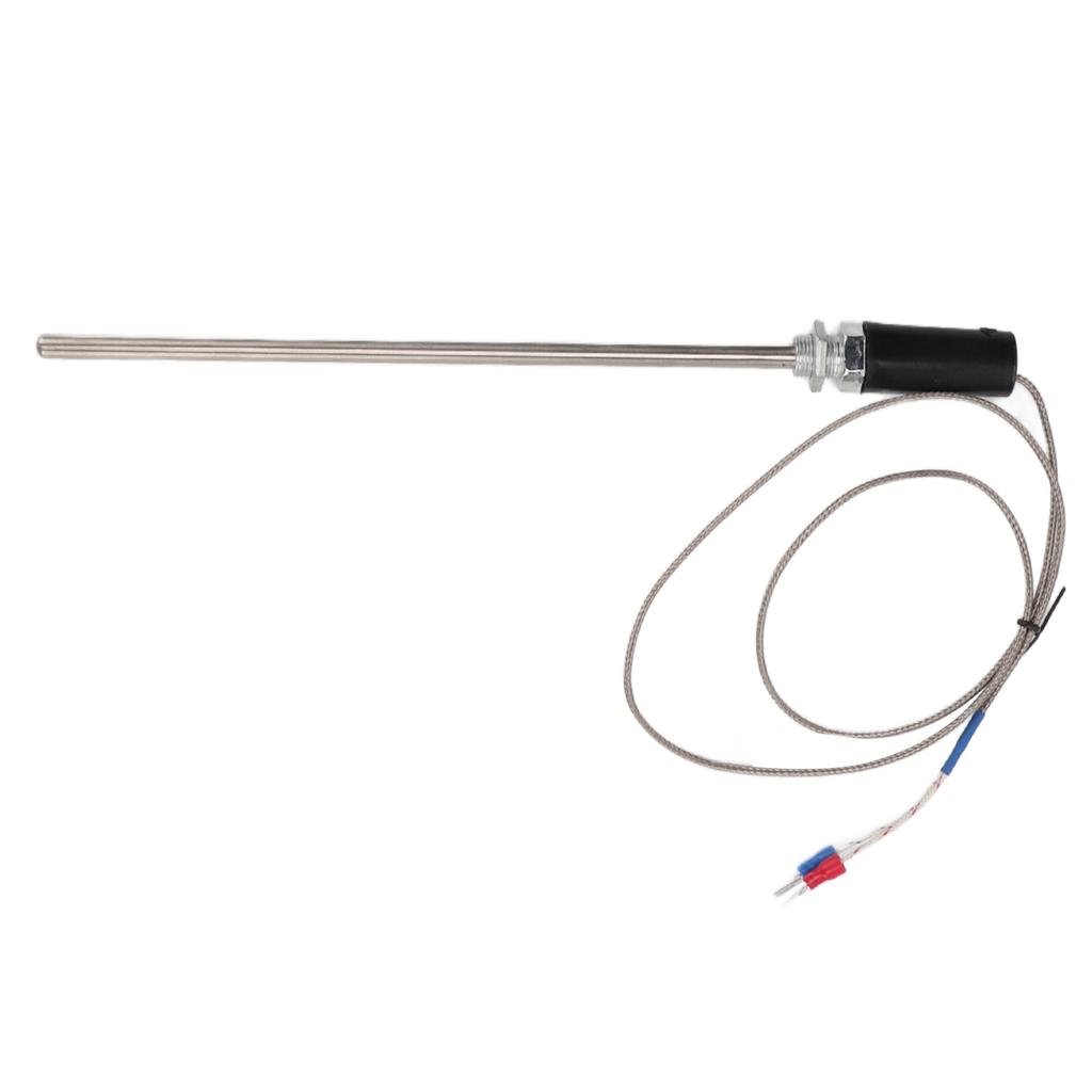 M12 Probe Type Thermocouple K Type Stainless Steel Temperature Sensor Temperature Probe1m