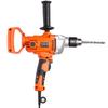 Drill Mixer, 15.89mm Corded Electric Drill Mixer Set, 0-850RPM 3.2A Mixing Drills, Mixing Drills Machine with D-Handle for Drilling & Blending,