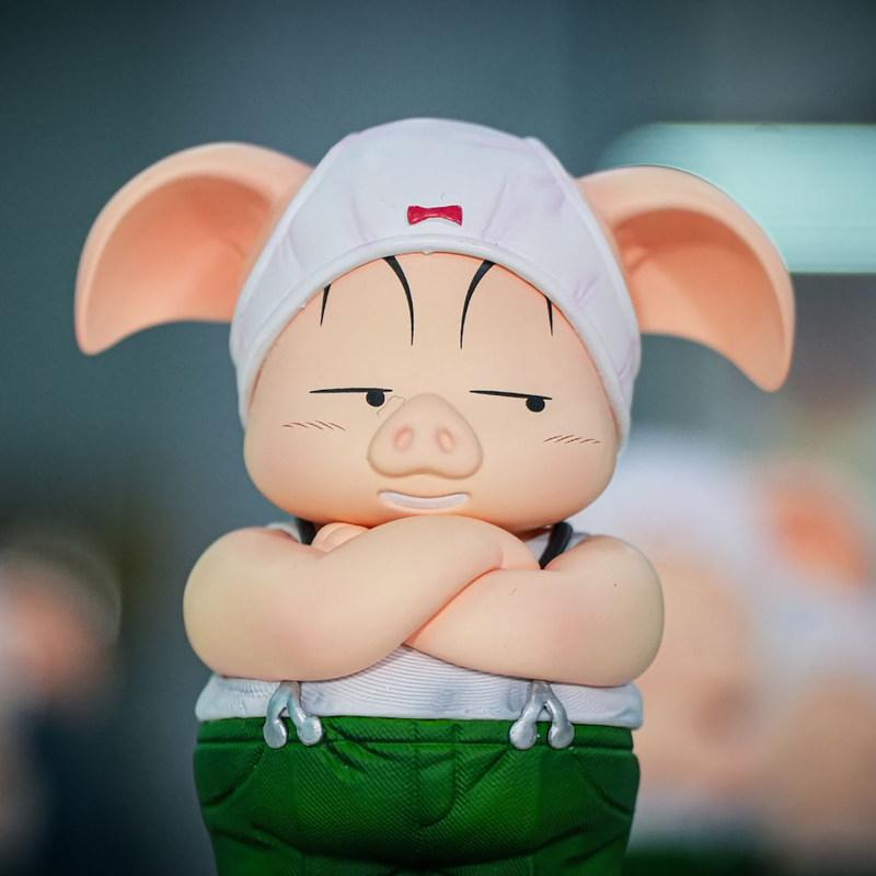Dragon Ball Oolong Gk Figure Anime Childhood Series Desktop Pc Case Decor Cartoon Pig Statue For Otaku Fans Collectible Ornament