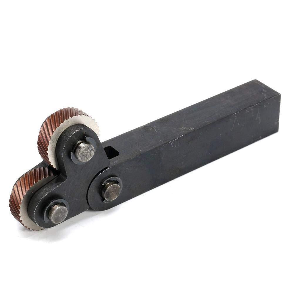 6PCS Reticulated Knurling 0.5/1.0/2.0mm Embossing Wheel +1PCS Lathe Tool Holder High-selling Tool Accessories