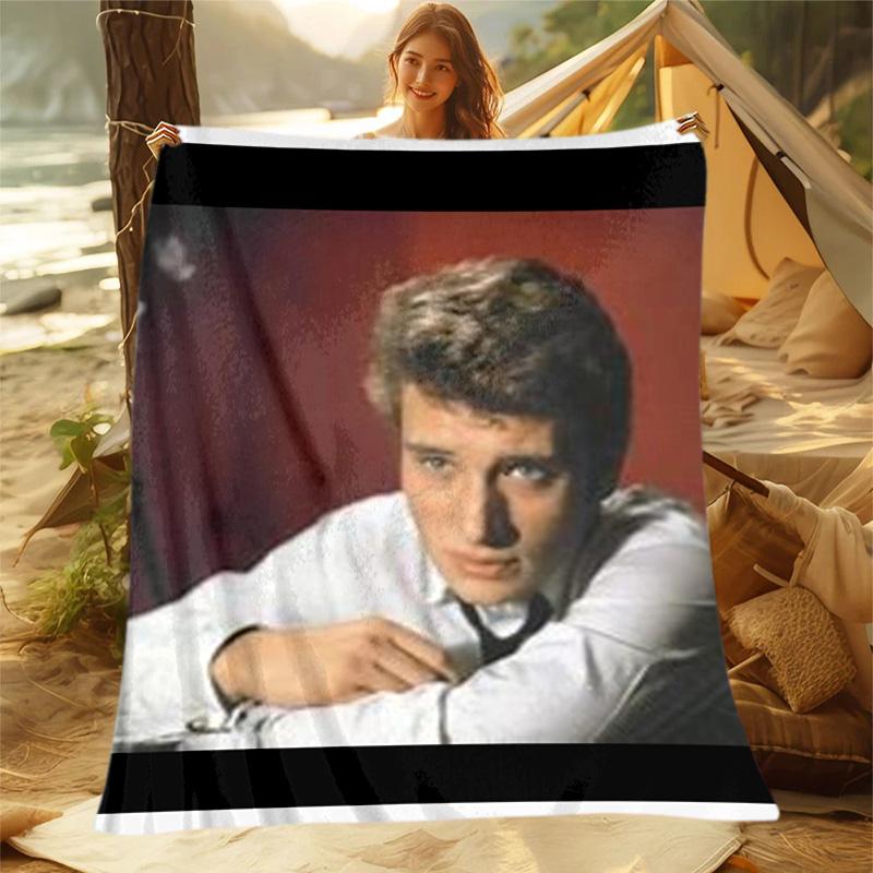 1pc famous star blanket, all season lightweight home office outdoor nap multifunctional blanket