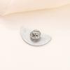 Brooch Pin Lightweight Zinc Alloy Watermelon Shape Badge Smooth Surface Lasers Cut Design Pin Lapel Accessory
