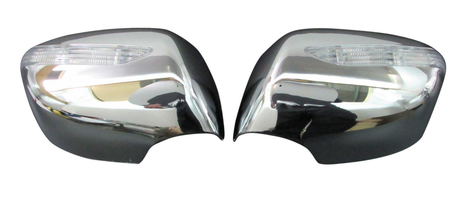 

BRIGHTZ Fit GE Series Chrome Door Mirror Cover with LED Turn Signals 274 [MIR-SID-120]