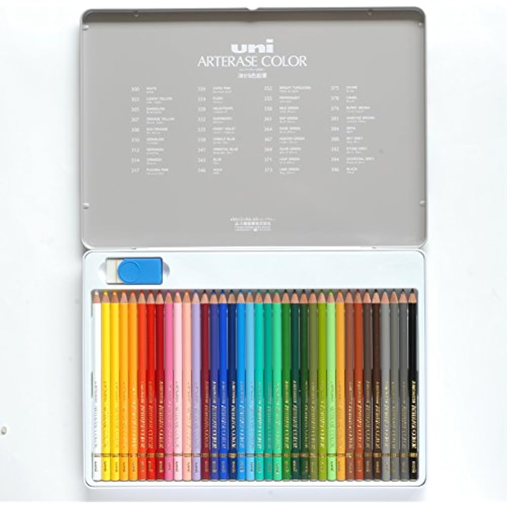 Mitsubishi Pencil Colored Pencils Uniar Therese Color 36 Color Set UAC36C