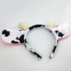 Animal Milk Ear Headwear Dairy Cattle Cow Hairband Party Favor Costume Cosplay