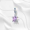 New Summer Ocean Colorful Crystal Murano Glass Sea Turtle Dangle Charm Fits Brand Bracelet Copper Fine Jewelry