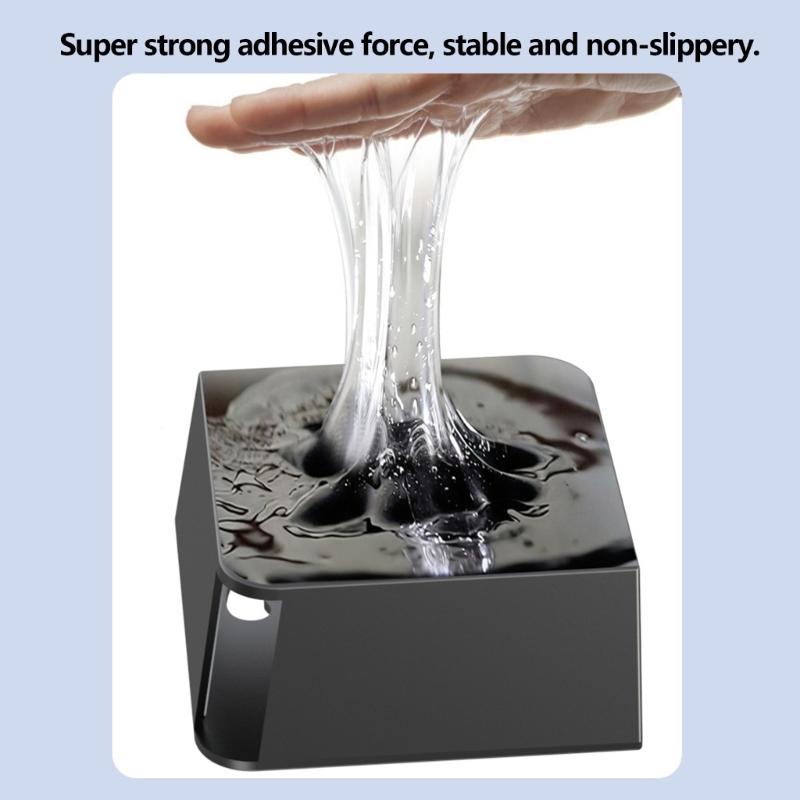 Wall Mount Holder Storage Rack For Digital Weighing Scale With Strong Adhesive Backing And Space Saving Design