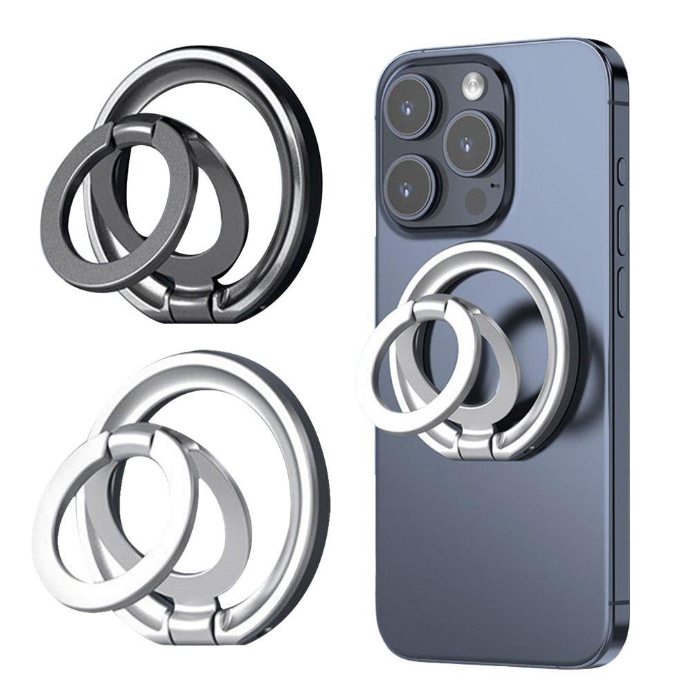 Foldable Magnetic Finger Clasp Strong Suction Phone Stand Universal Phone Ring Holder