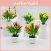 Potted Artificial Cymbidium Plant For Photography And Home Projects Decoration