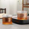 150ml Glass Coffee Cup Heat Insulation Tea Cup Large Capacity Japanese Style Coffee Mug Transparent Glass Teacup Drinking Mug