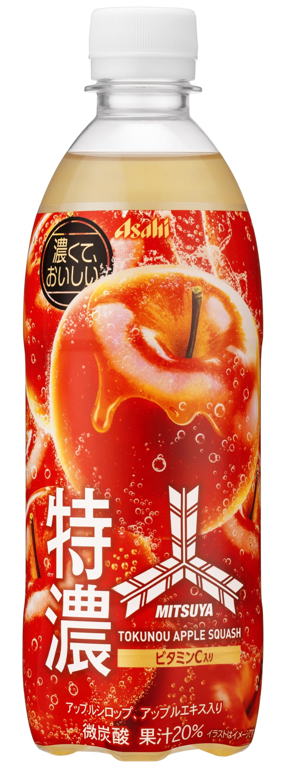 

Asahi Beverages Mitsuya Tokuno Apple Squash 500 мл x 24 [Сидр]