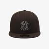 New Era New York Yankees Outline Fitted Cap Burnt Wood 15131690