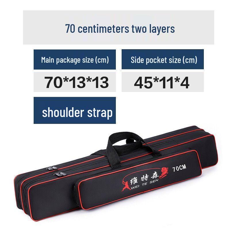 Multifunctional Waterproof Fishing Tackle Backpack and Rod Bag