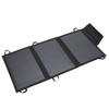 15W Solar Charger Foldable Solar Power Panel Charger with Dual USB Ports for Phones Tablets Speakers and Other Devices